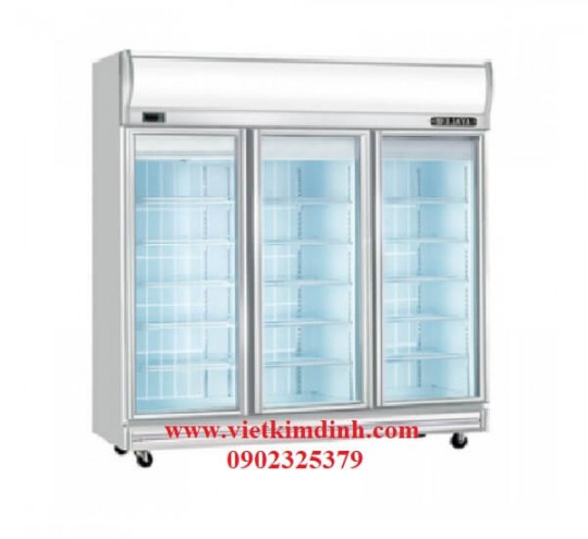Tủ đông đứng 3 cánh kính